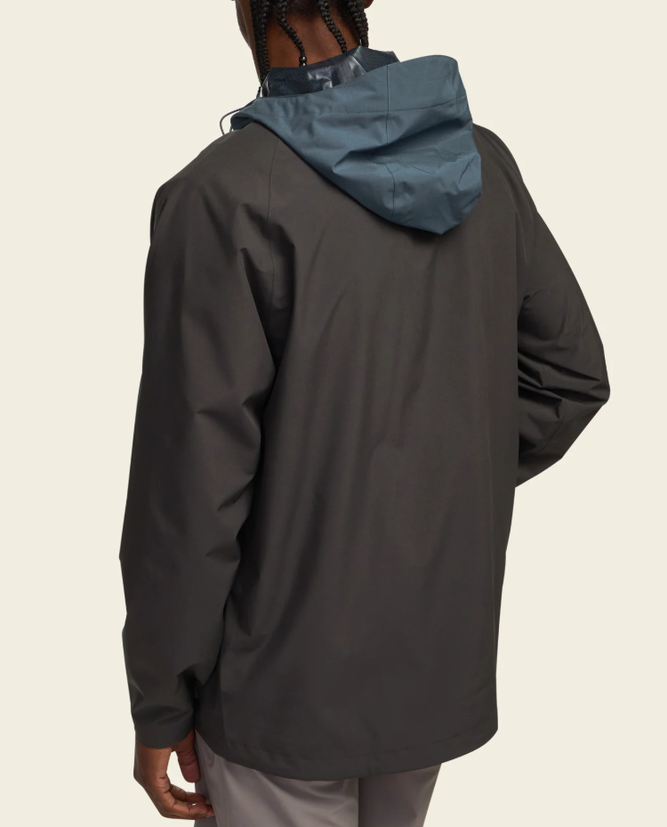 Storm Splitter Rain Shell- Antique Black/Dark Slate