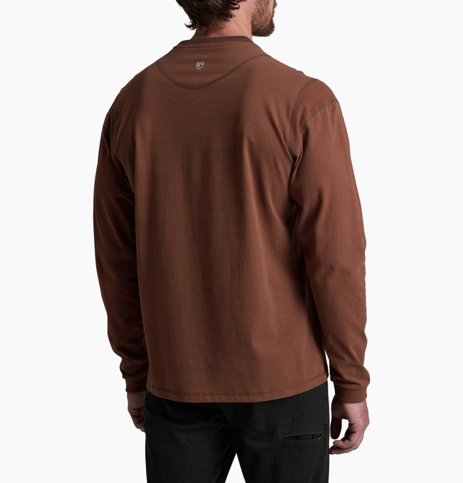 Kommando Long Sleeve Crew- Rustic Brick