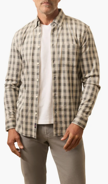 Coastline Knit Shirt- Valley Grounds Plaid