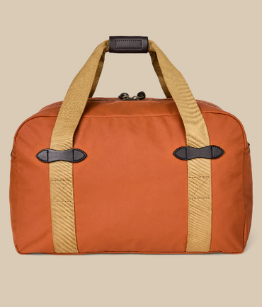 Tin Cloth Small Duffle Bag- Rust