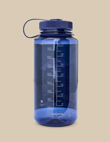 Nalgene 32oz Water Bottle- Denim/Mountain