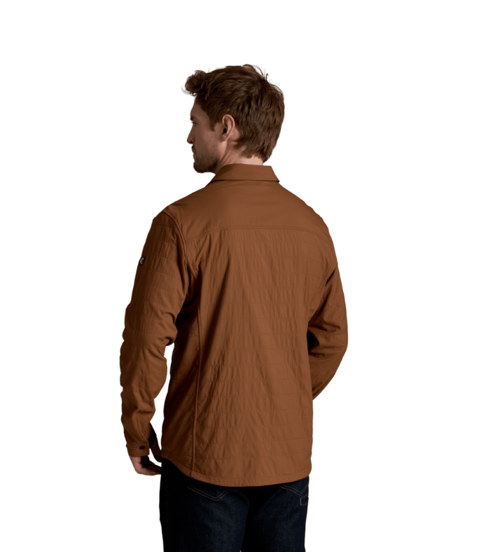 The One Shirt-Jac- Saddle Brown