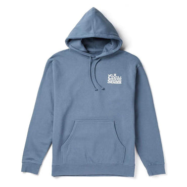 Seager X Coors Banquet Bumper Hoodie- Steel Blue