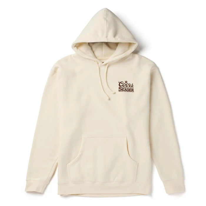 Seager X Coors Banquet Hotshots Hoodie- Bone