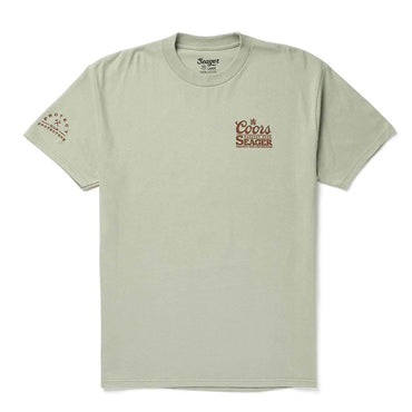 Seager X Coors Banquet Hotshots T-Shirt- Desert Green