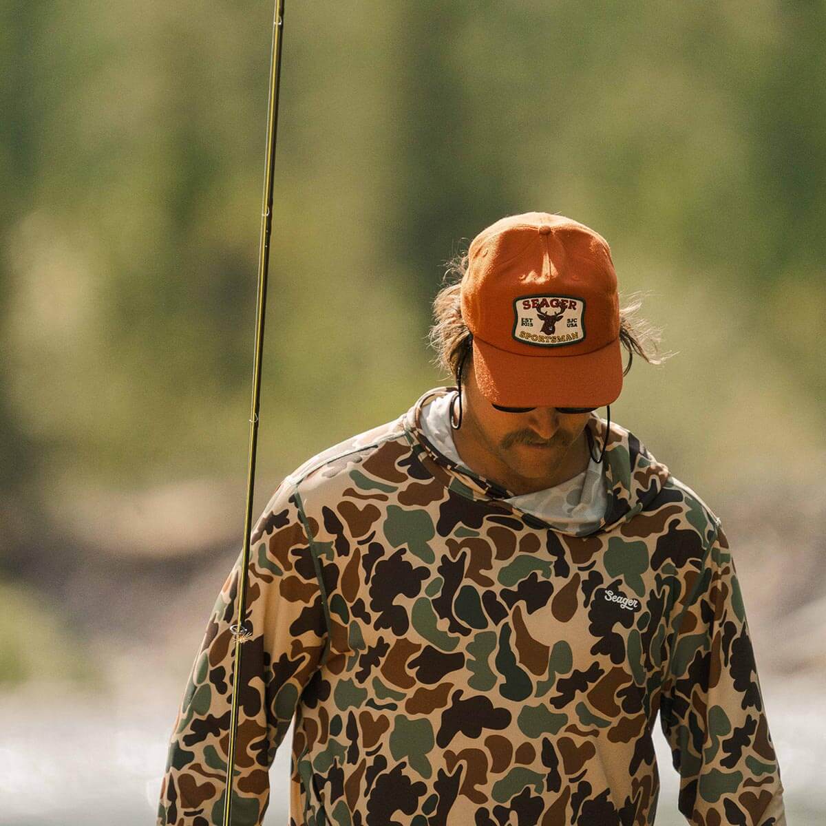 Sportsman Snapback- Orange