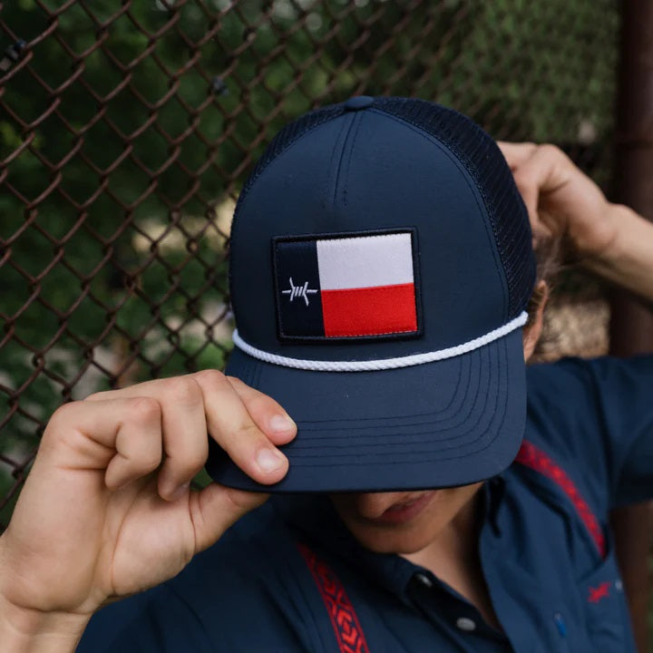 Texas Flag Hat- Navy
