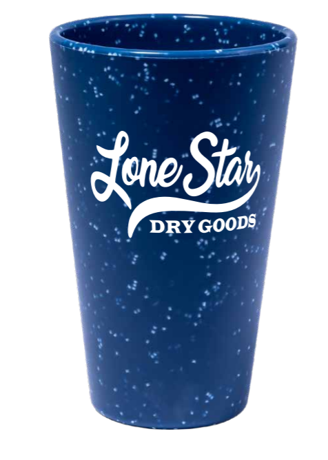 The Dry Goods Thowback SiliPint - Speckled Blue