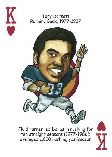 Dallas Footbal Heroes Playing Cards