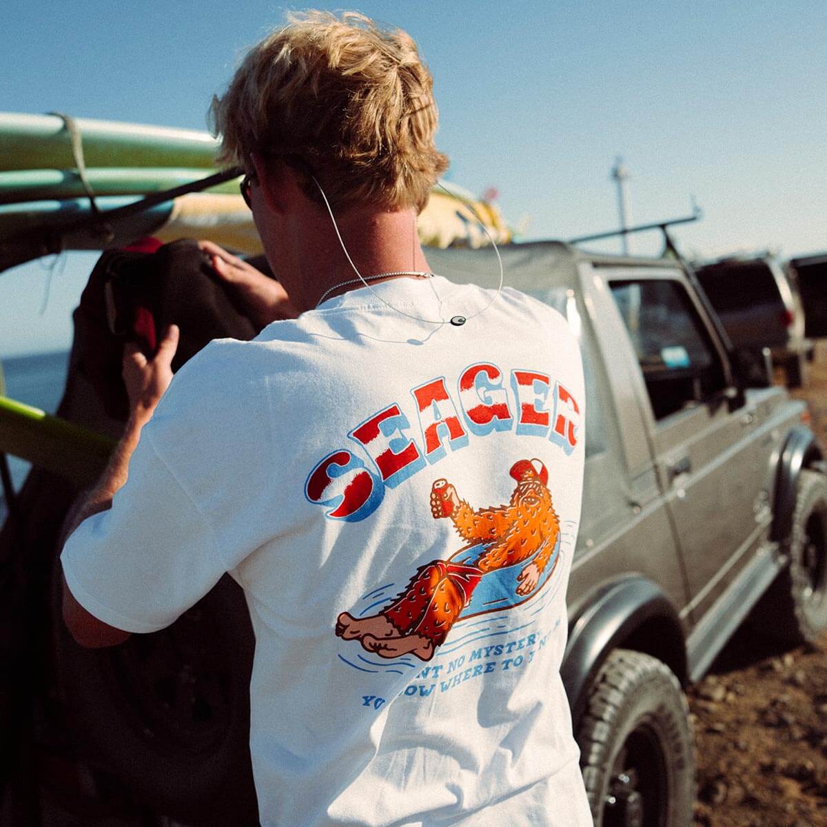 Tubular Tee- White