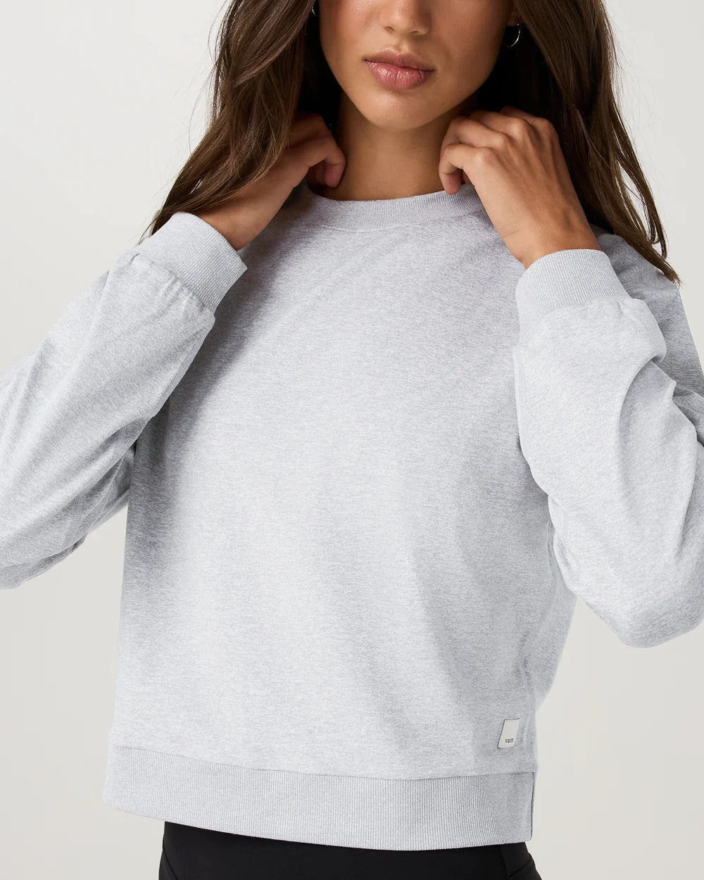 Women's Halo Modern Crew - Pale Grey Heather