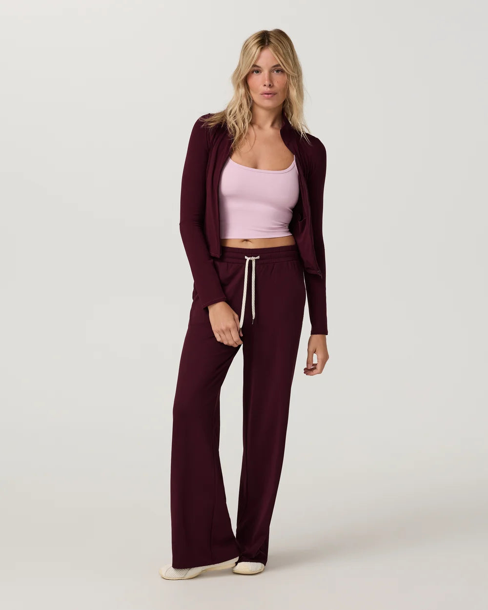 Women's Halo Essential Wideleg - Cherry Noir