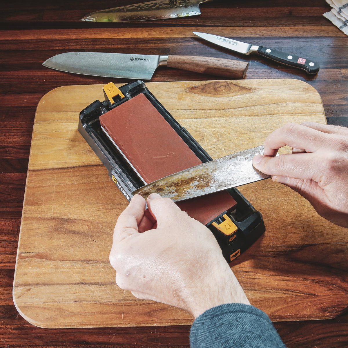 Whetstone Knife Sharpener Lone Star Dry Goods