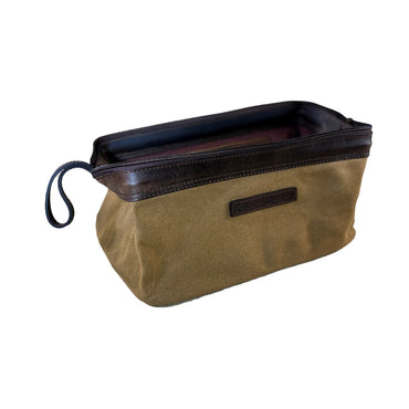 Waxed Canvas Utility Case- Lowlands Tan