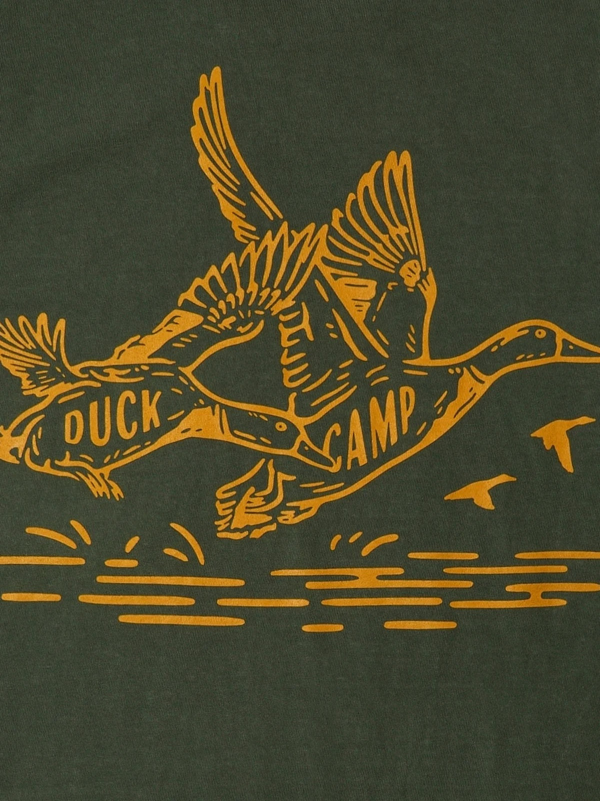 Flight of the Mallards T-Shirt- Moss