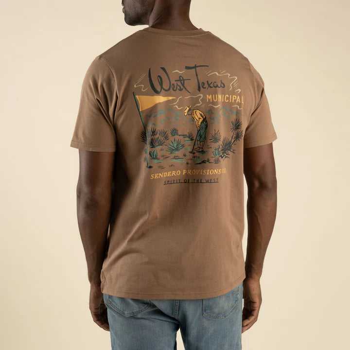 West Texas Municipal T-Shirt- Light Brown
