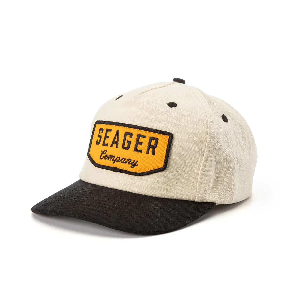 Wilson Snapback Hat- White/Black