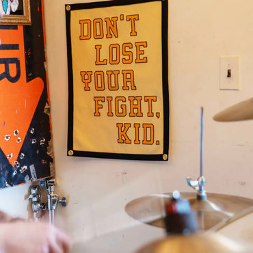 Don't Lose Your Fight Kid Camp Flag
