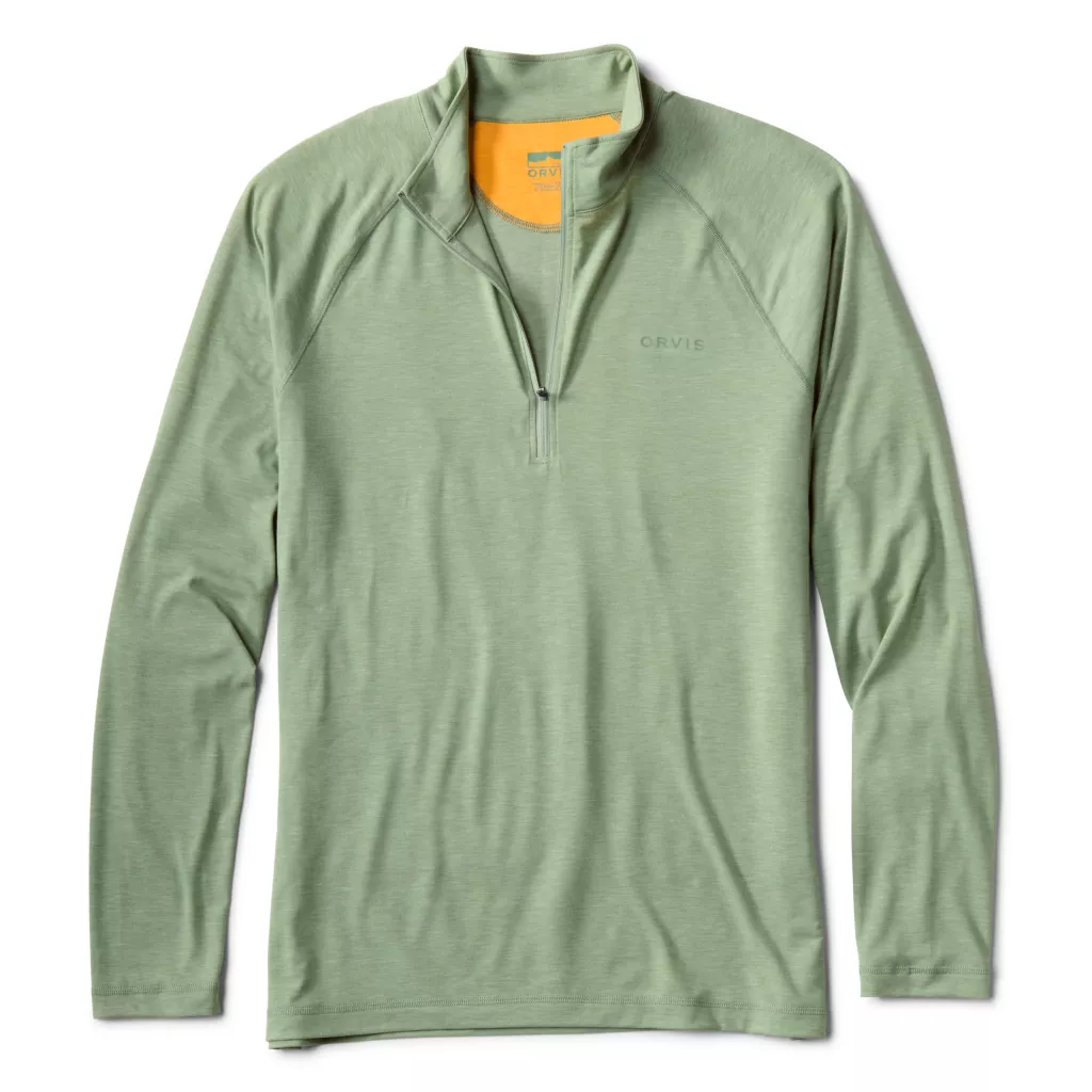 DriCast 1/4 Zip -Aloe