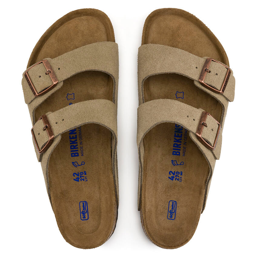 Arizona Suede Leather - Taupe