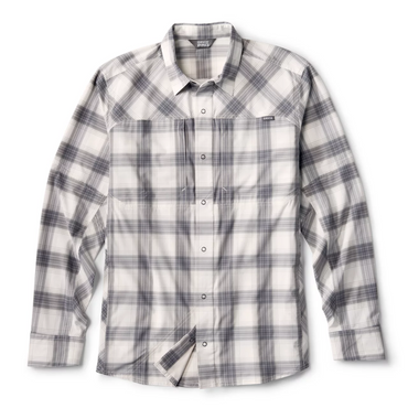 Pro Stretch Long Sleeve - Ash Plaid