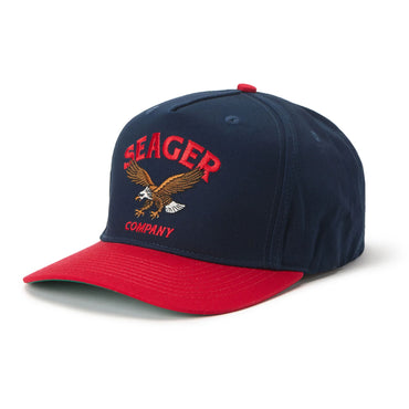 Bradley Snapback- Navy/Red