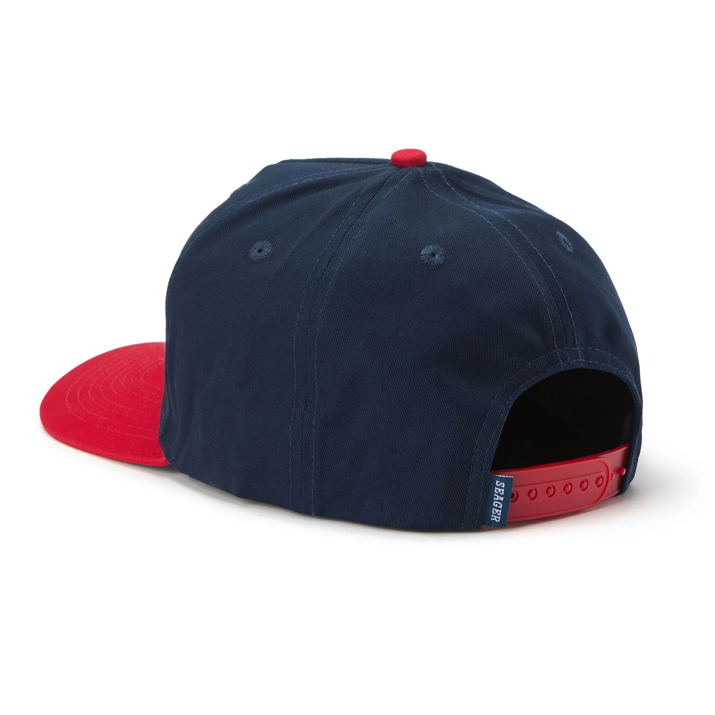 Bradley Snapback- Navy/Red