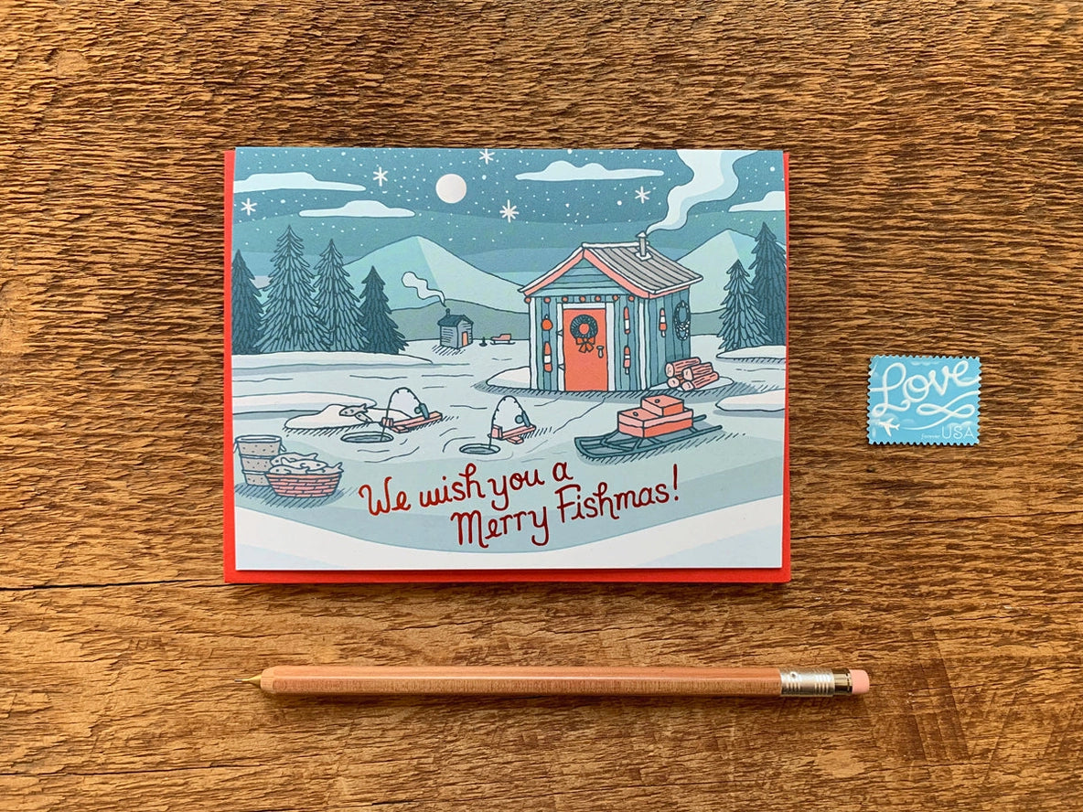 Merry Fishmas Card
