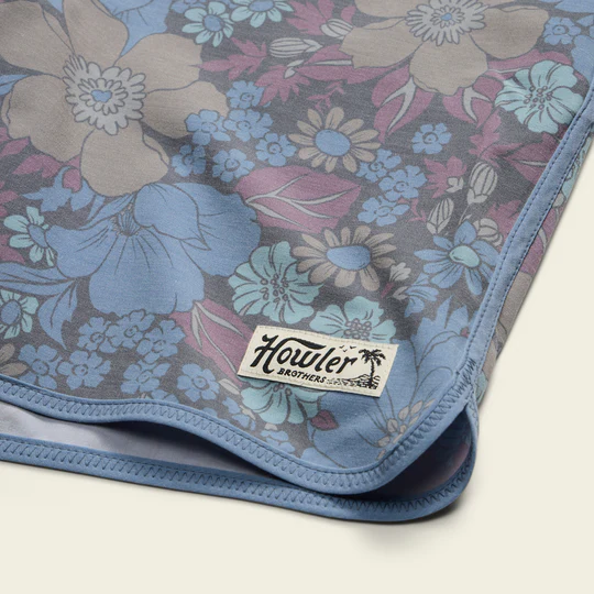 Bruja Boardshorts- Flower Power/ Blues