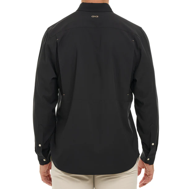 Stockyard Long Sleeve Shirt - Caviar