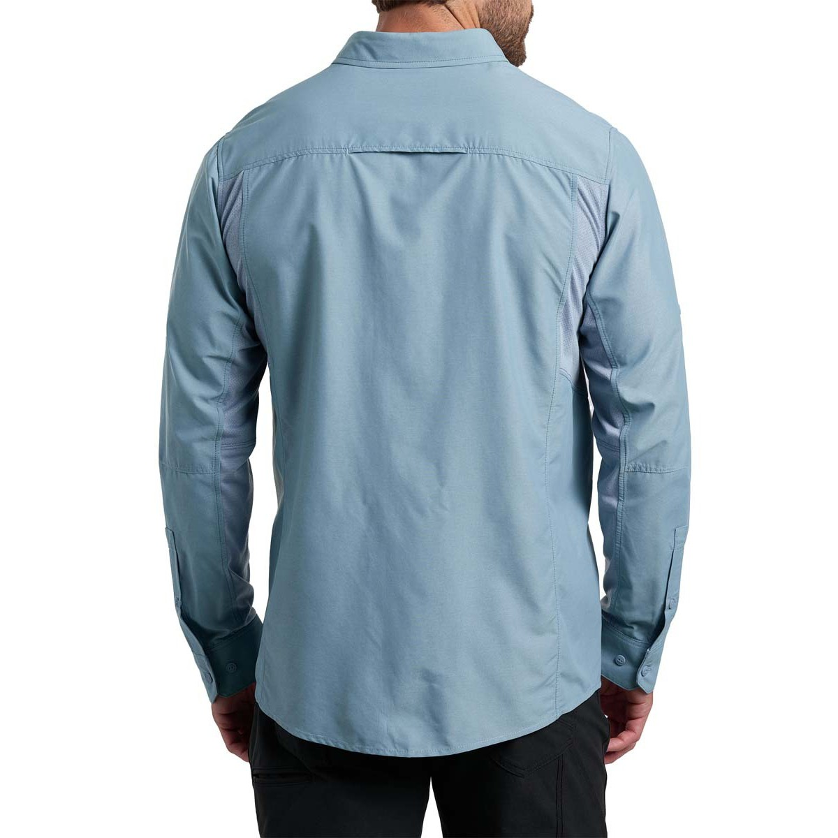 Airspeed Long Sleeve Shirt- Blue Slate