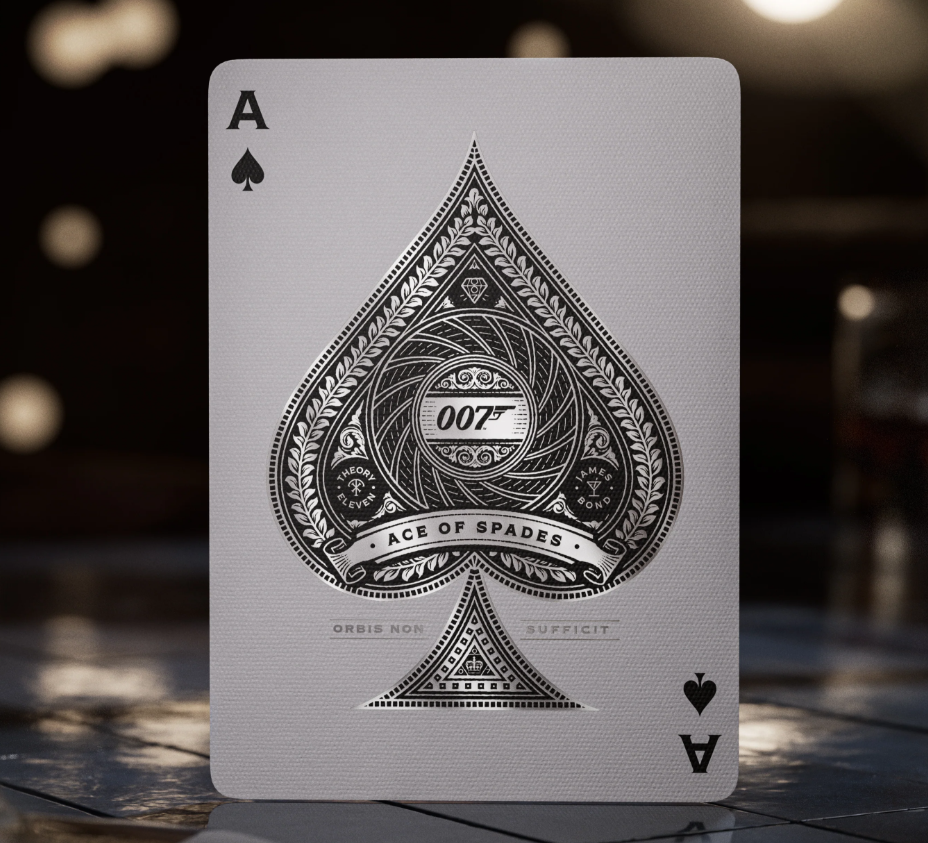 James Bond Silver Edition Playing Cards