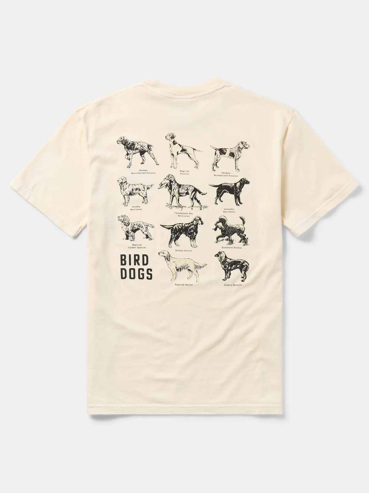 Bird Dogs T-Shirt- Ivory