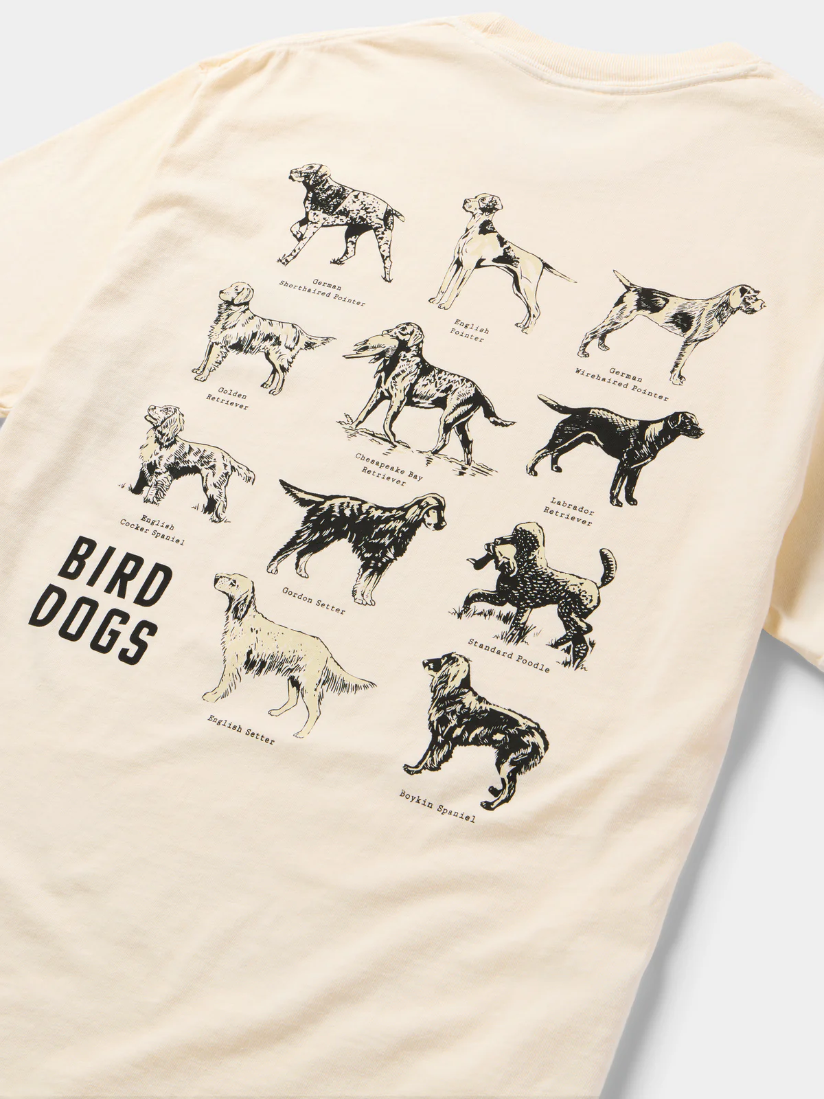 Bird Dogs T-Shirt- Ivory