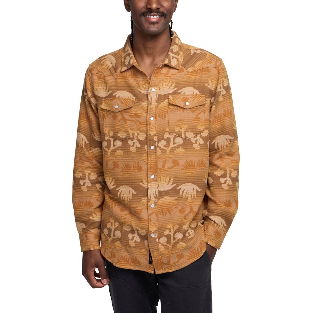 Maguey Mirage Sheridan Flannel- Camel