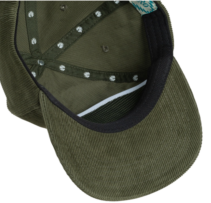 Sendero Logo Hat- Olive Corduroy