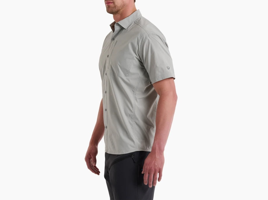 Driftr Short Sleeve Shirt- Concrete Grey