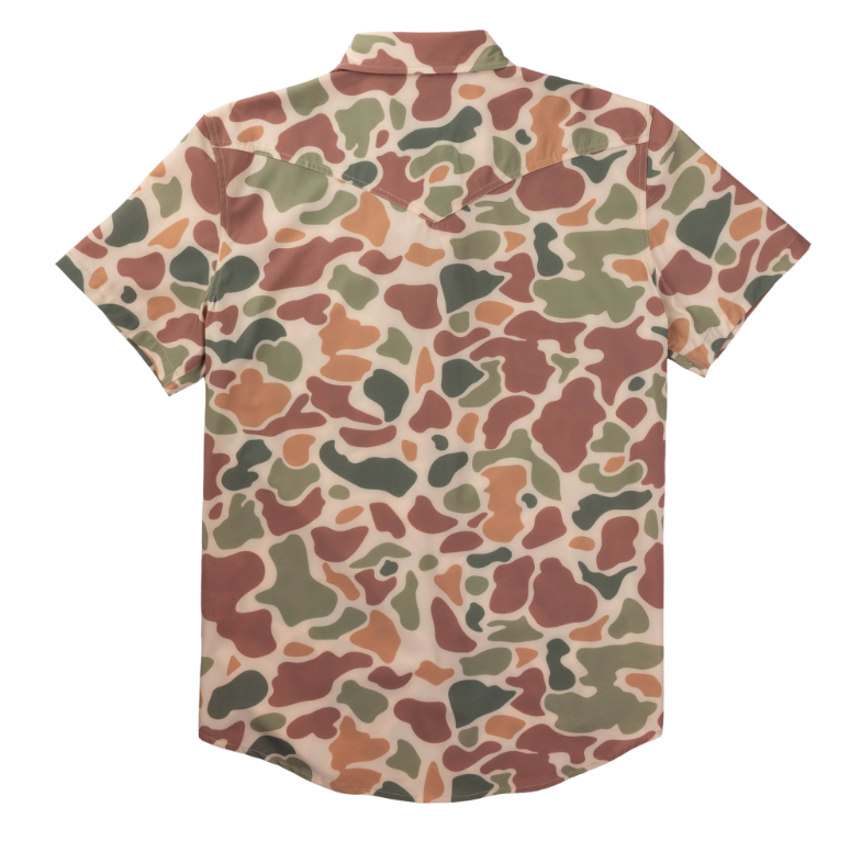 Confluence Tech Short Sleeve Shirt- Field Camo