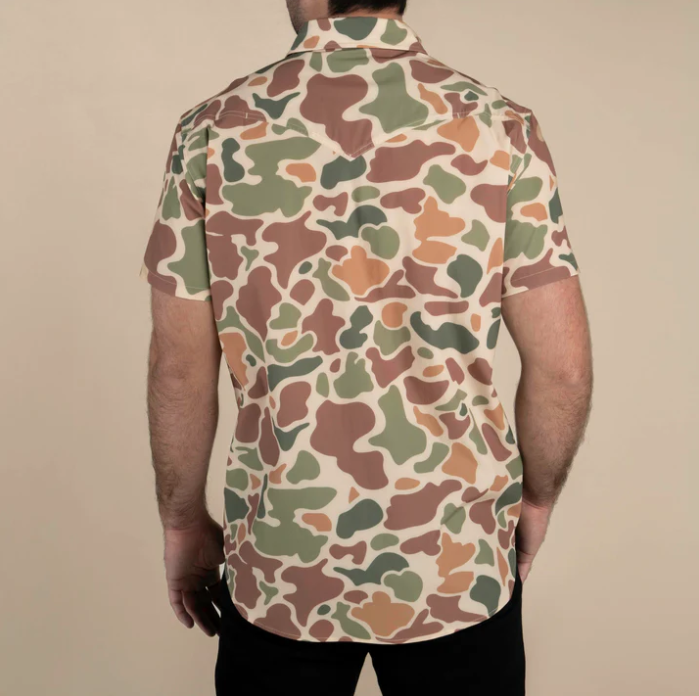 Confluence Tech Short Sleeve Shirt- Field Camo