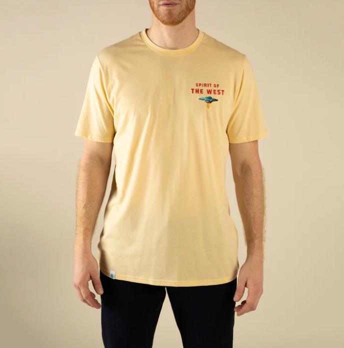 Danger Cowboy T-Shirt- Cream