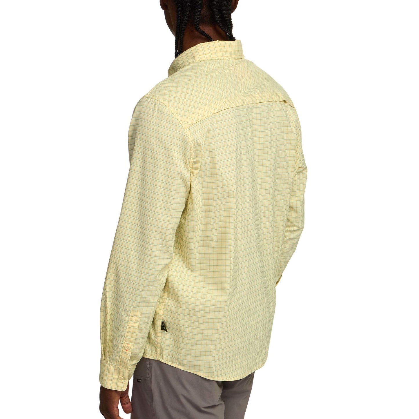 Matagorda Long Sleeve Shirt- Trader Plaid/Dawn