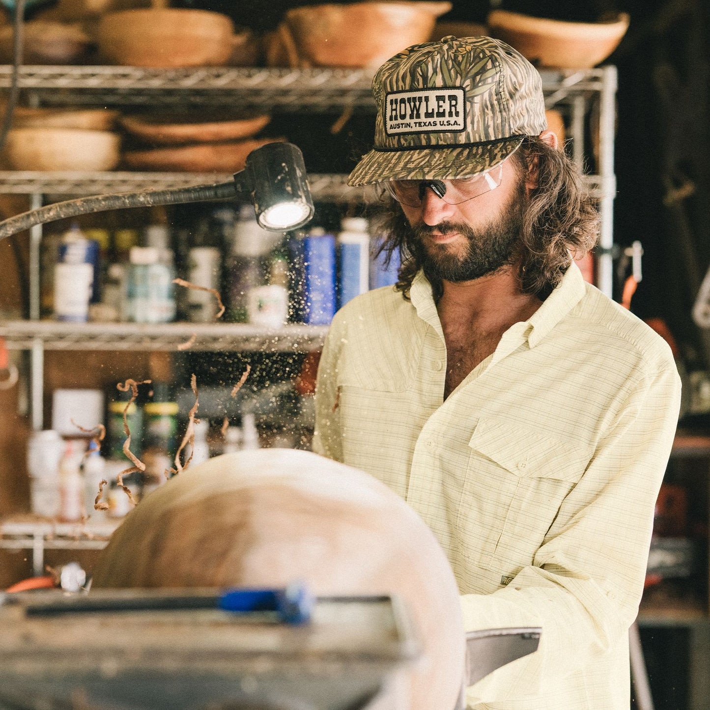 Matagorda Long Sleeve Shirt- Trader Plaid/Dawn