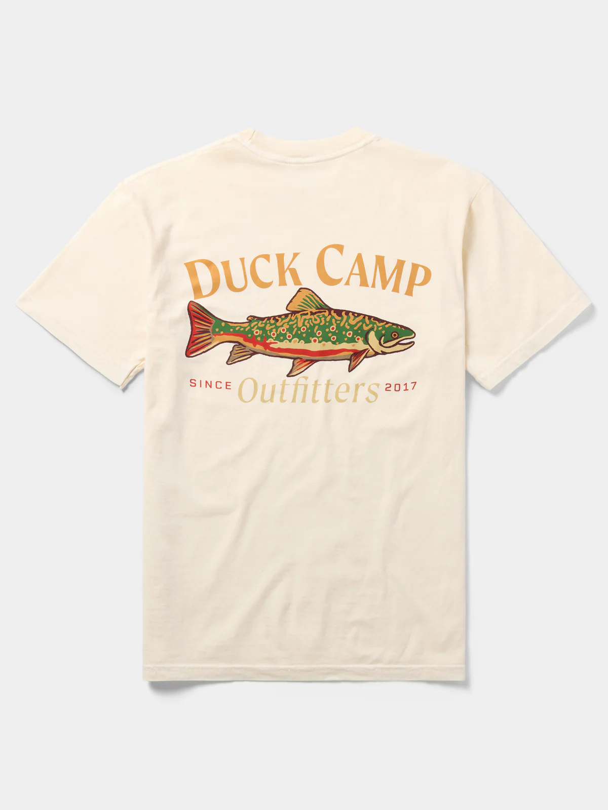 Duck Camp Outfitter T-Shirt- Ivory