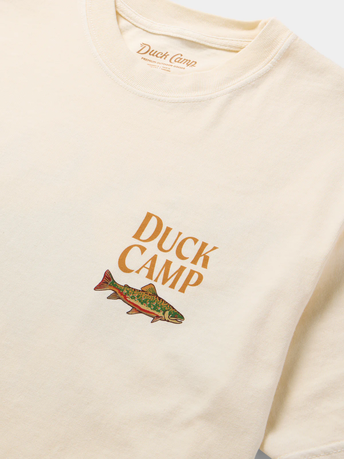 Duck Camp Outfitter T-Shirt- Ivory