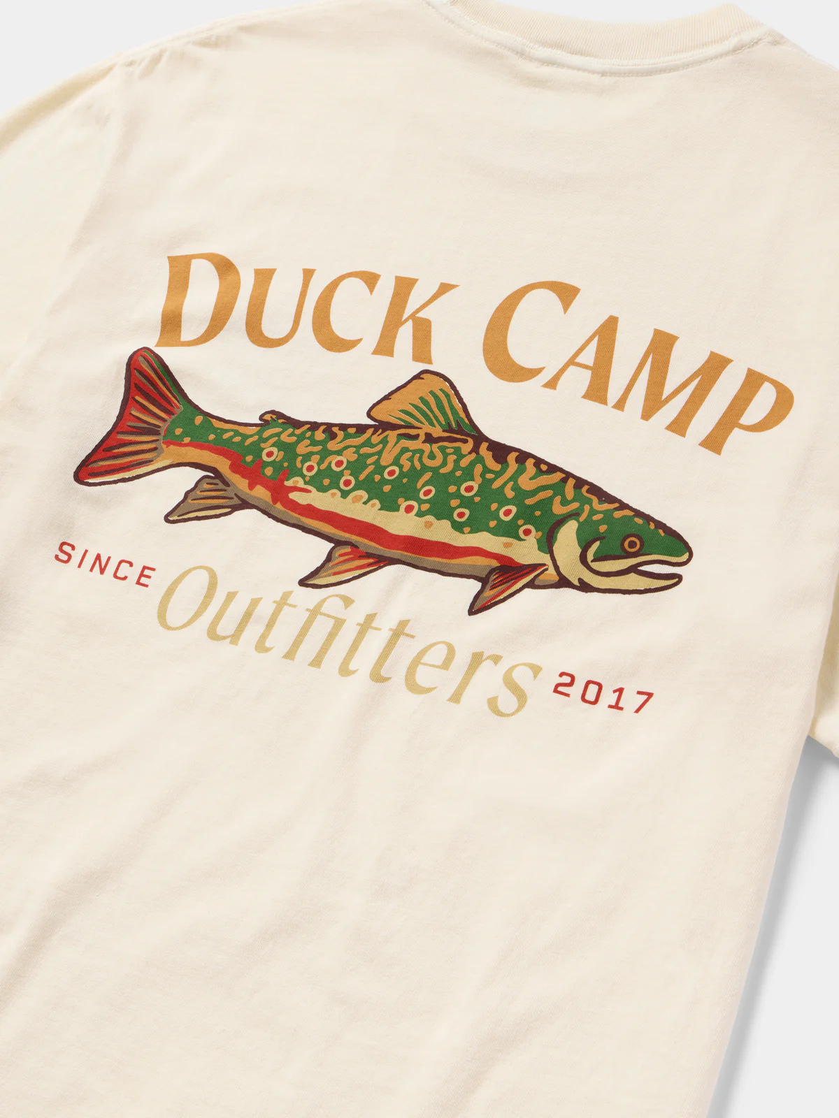 Duck Camp Outfitter T-Shirt- Ivory