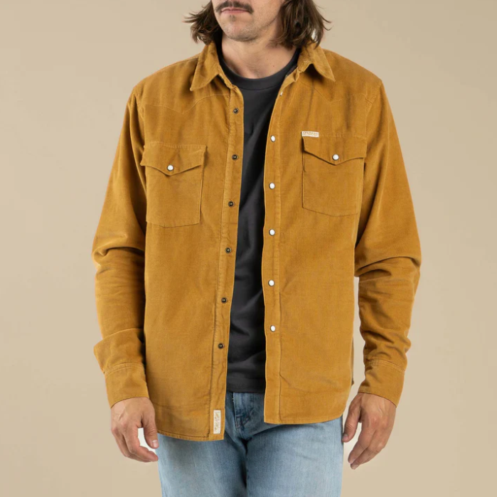 Desperado Shacket- Old Gold