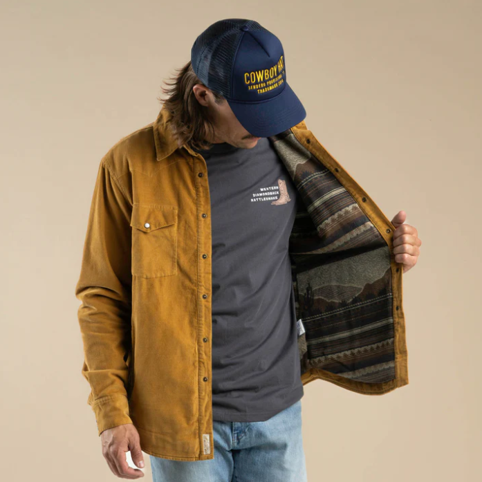Desperado Shacket- Old Gold