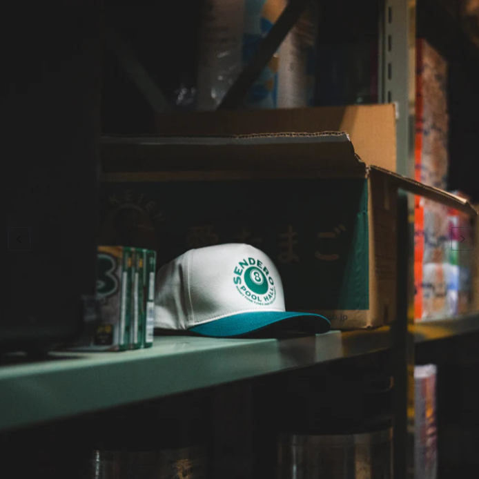 Eightball Hat- White