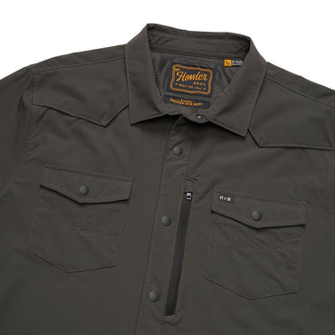 Emerger Tech Long Sleeve Shirt- Antique Black