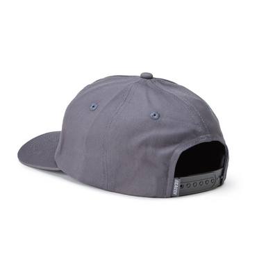Steele Snapback Hat- Slate Grey